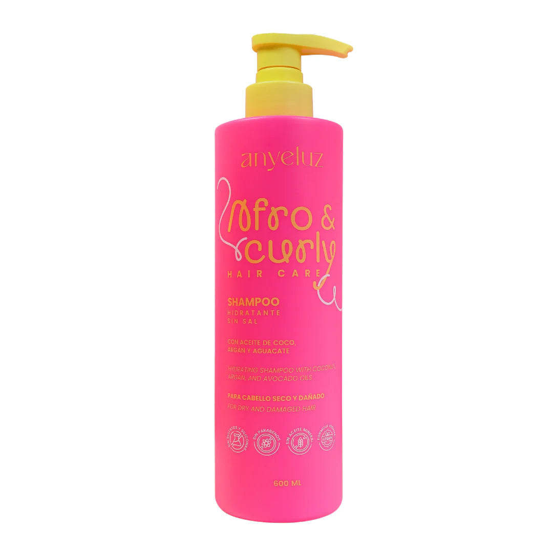 SHAMPOO HIDRATANTE AFRO & CURLY Anyeluz