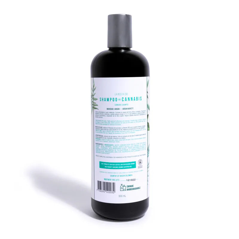 Shampoo de Argán para Cabello Seco 500 mlLa Receta