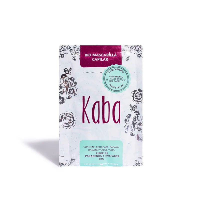 Sachet de Bio Mascarilla Capilar 15 ml Kaba