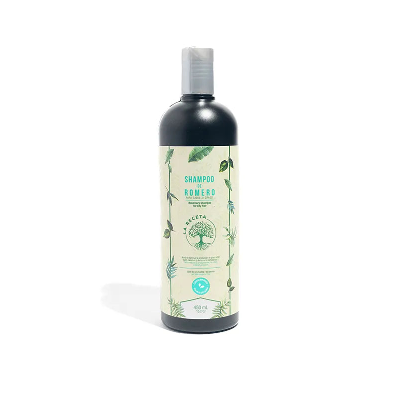 Shampoo de Romero Para Cabello Graso 450 ml La Receta