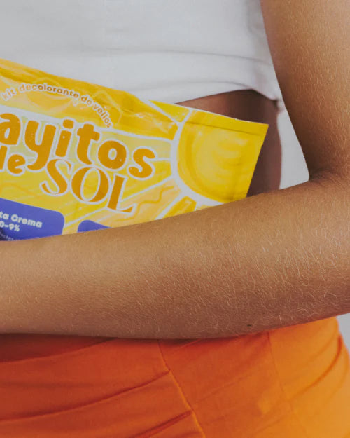 Kit decolorante de Vellos Rayitos de Sol - Glow Beauty Distribuidores Milagros