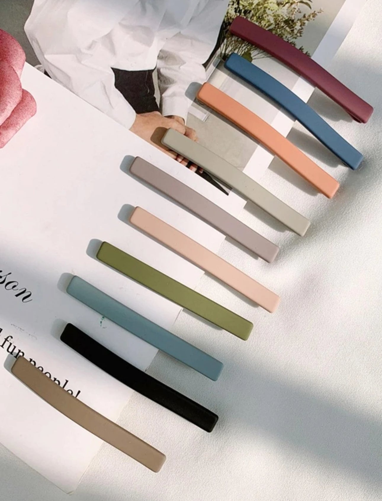 Pinza clip Cabello x 10 unidades - Glow Beauty Distribuidores Milagros