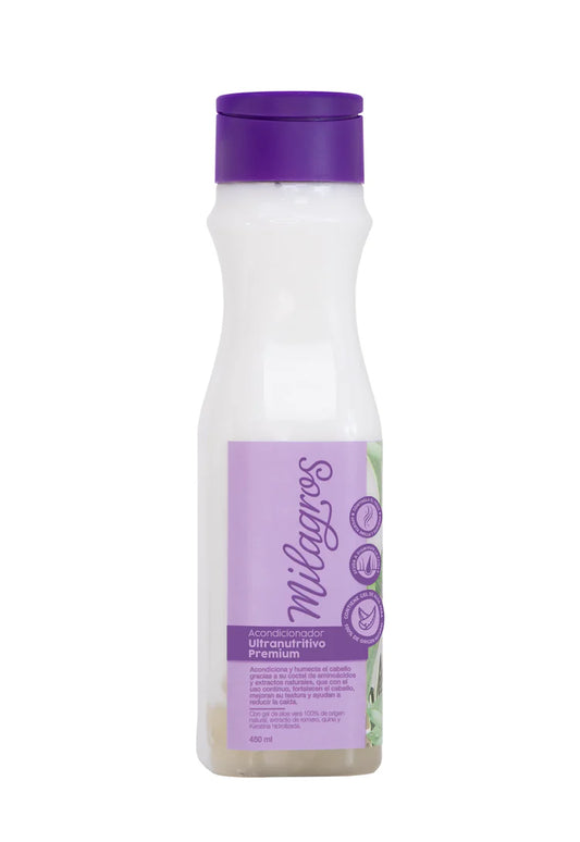 Acondicionador Ultranutritivo Premium Milagros 450 ml