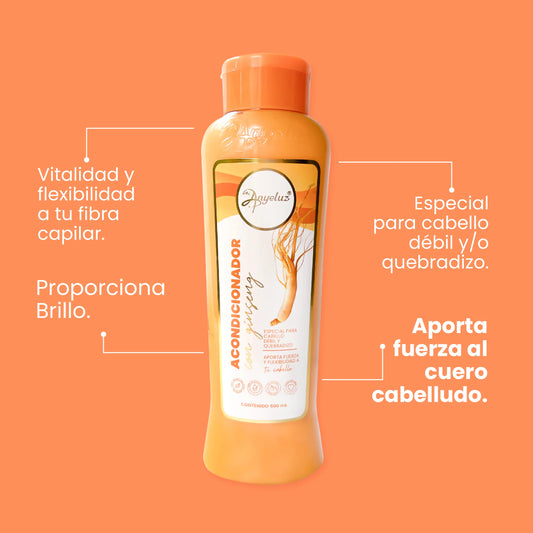 Acondicionador Ginseng 500 ml Anyeluz