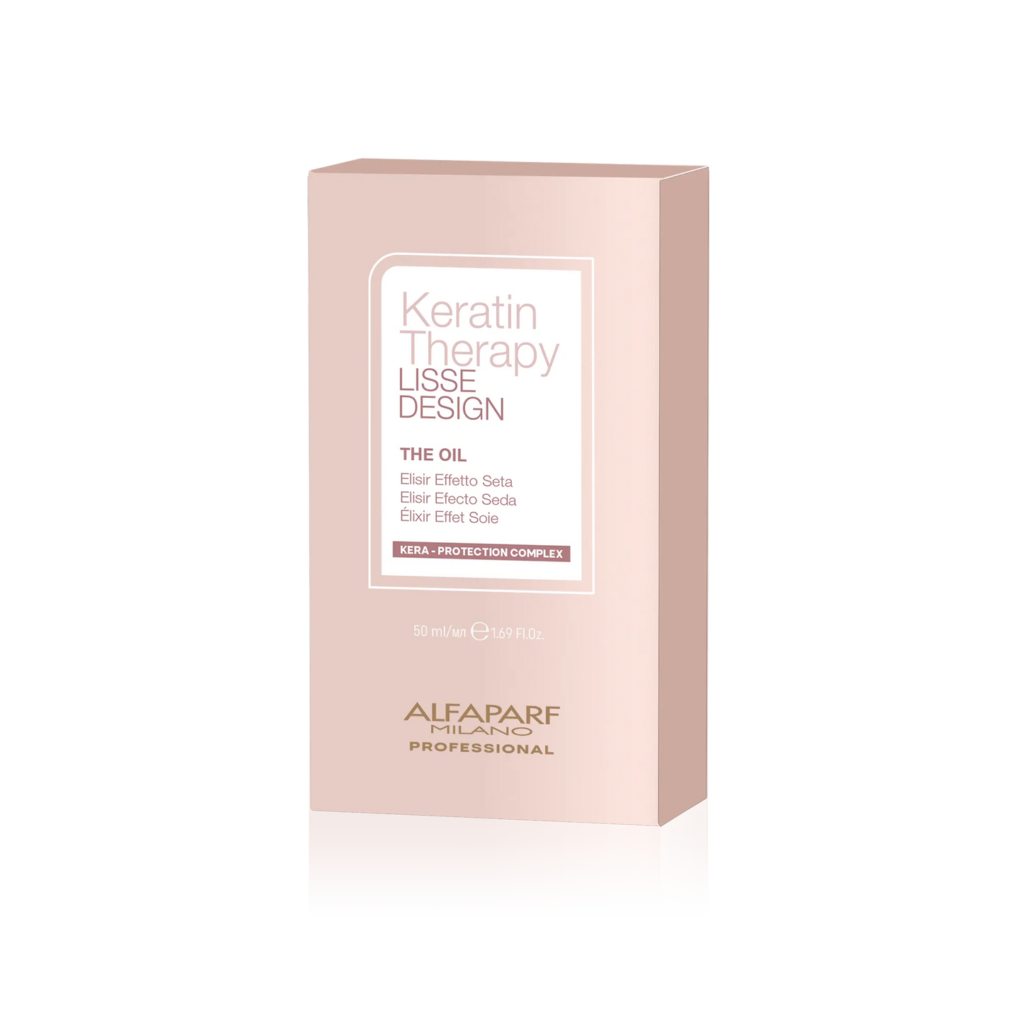 The Oil Elixir Efecto Seda Keratin Therapy Lisse Design Alfaparf Milano 50 ml