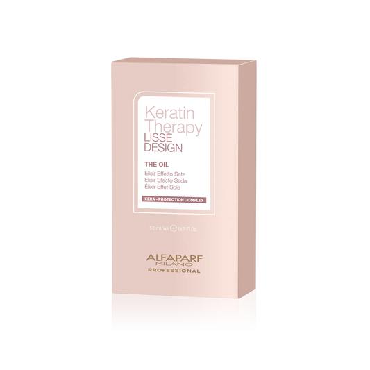 The Oil Elixir Efecto Seda Keratin Therapy Lisse Design Alfaparf Milano 50 ml