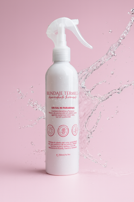 Blindaje Térmico Desenredante Termoprotector Capilar Awua - Glow Beauty Distribuidores Milagros