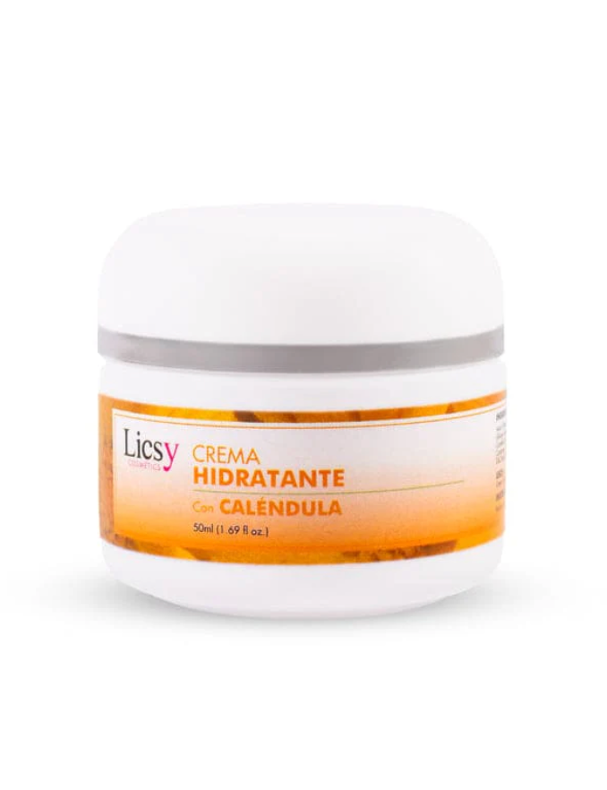 Crema Hidratante Con Caléndula 50ml Licsy
