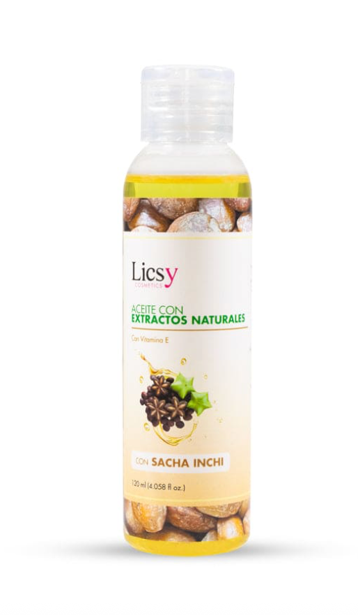 Aceite Corporal Con Sacha Inchi Licsy