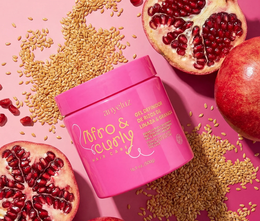 Gel Definidor de rizos con linaza y granada Anyeluz - Glow Beauty Distribuidores Milagros