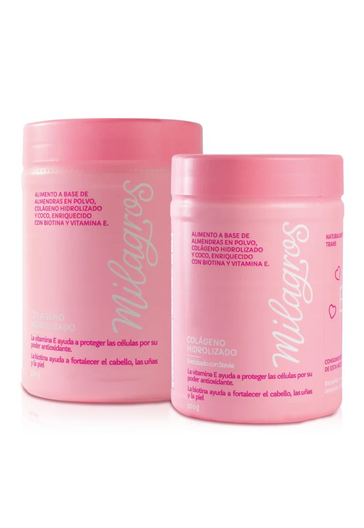 Colageno Hidrolizado Sin Stevia Milagros - Glow Beauty Distribuidores Milagros