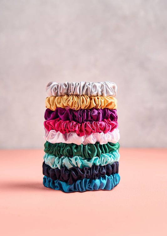 Scrunchie Mini Satin Awua - Glow Beauty Distribuidores Milagros