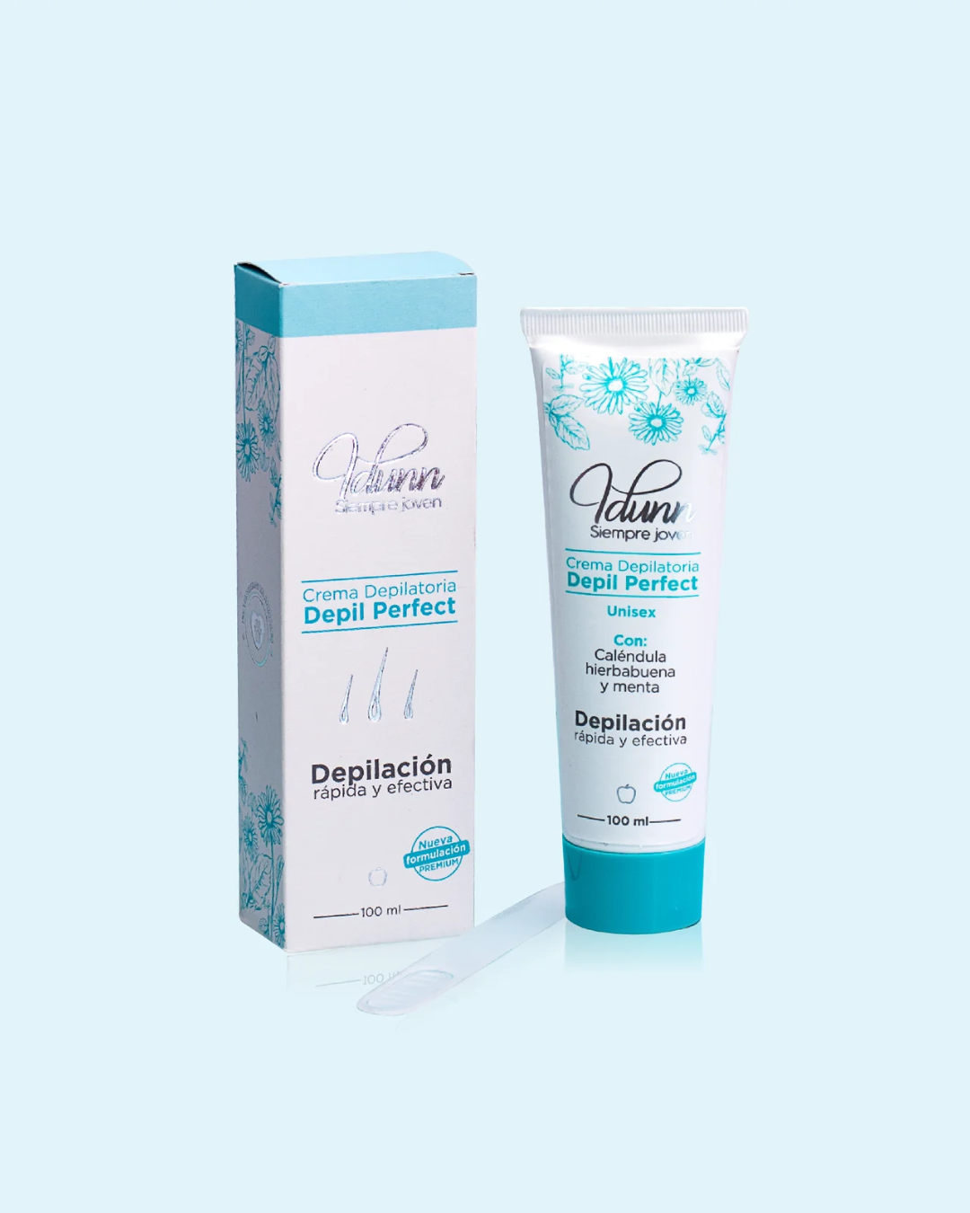 Crema Depilatoria DepilPerfect Idunn Siempre Joven - Glow Beauty Distribuidores Milagros