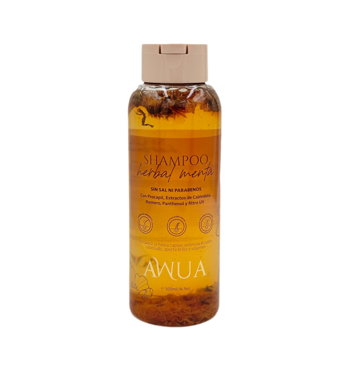 Shampoo Herbal Menta Capilar AWUA 500ml