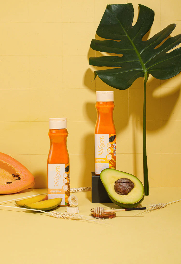Tratamiento Capilar a Base de Frutas 500 ml Milagros - Glow Beauty Distribuidores Milagros