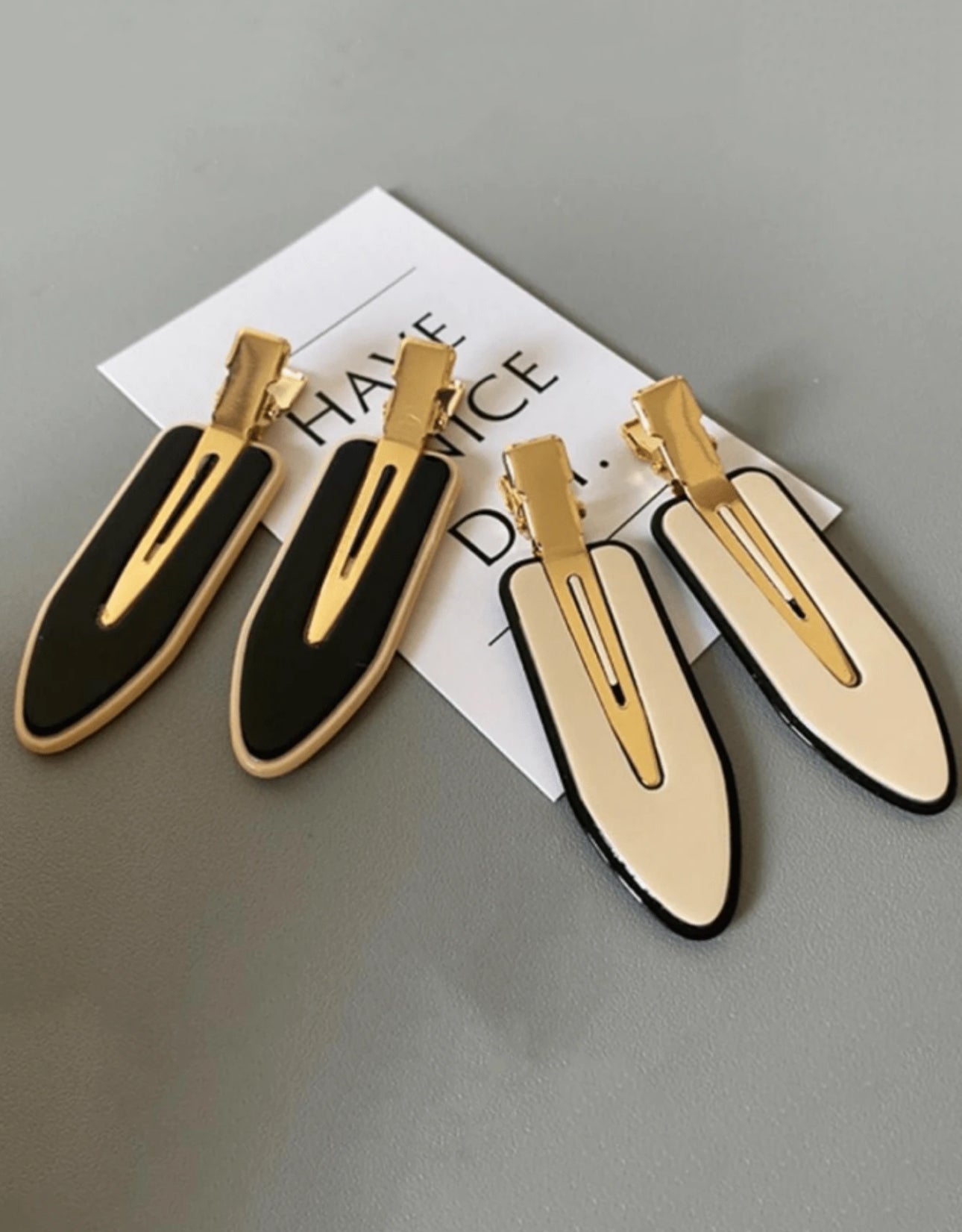 Pinza Clip Cabello Londra set x 2 unidades - Glow Beauty Distribuidores Milagros