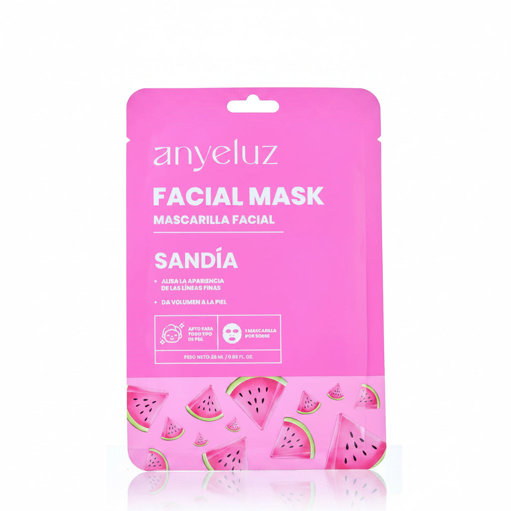 MASCARILLA FACIAL SANDÍA ANYELUZ