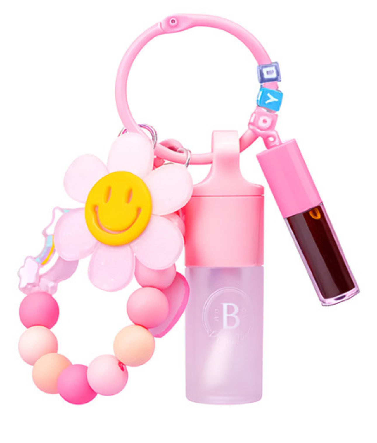 Llavero flor labial tinta labios bloomshell