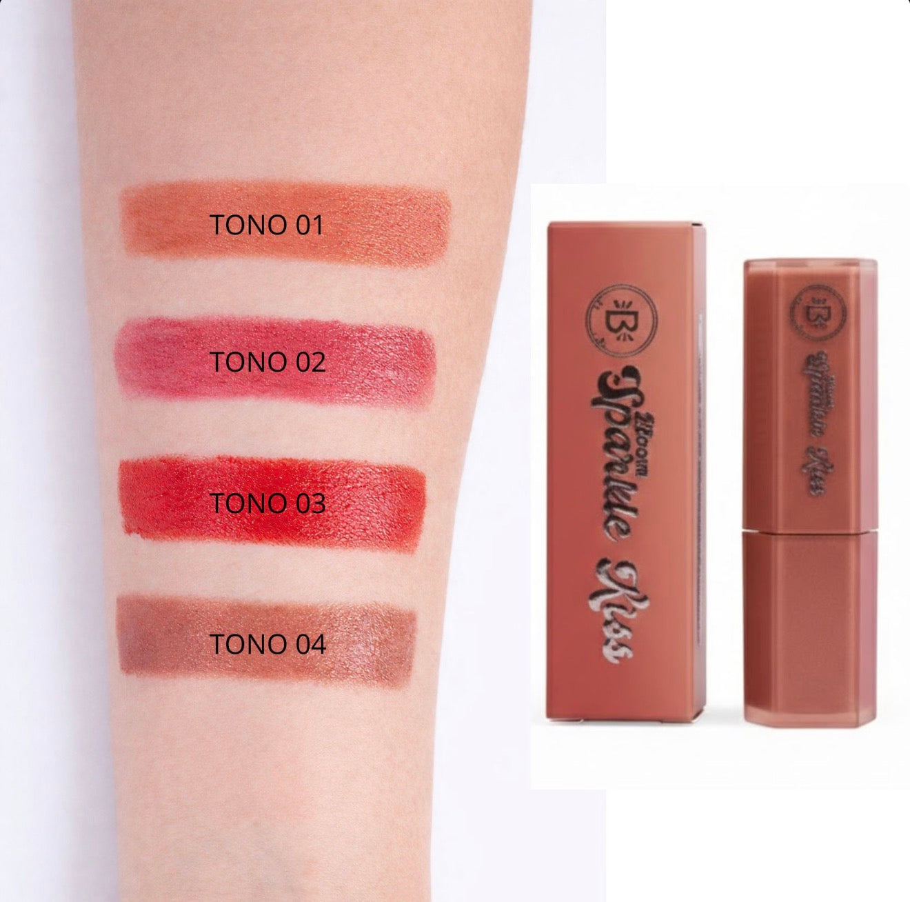 Labial Bloom Sparkle Kiss Bloomshell 3.8G
