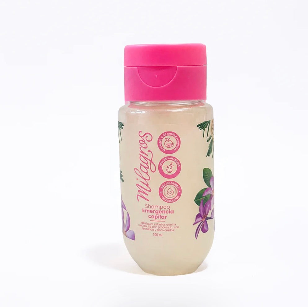 Shampoo Emergencia Capilar Mini Milagros