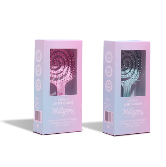 Cepillo Anti Enredos Milagros - Glow Beauty Distribuidores Milagros