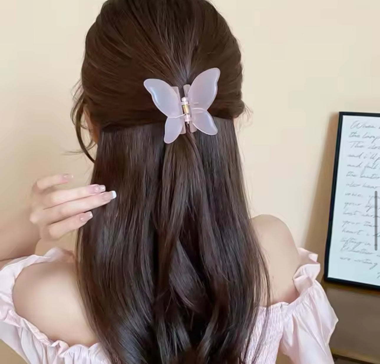 Pinza Mariposa Mate Awua - Glow Beauty Distribuidores Milagros