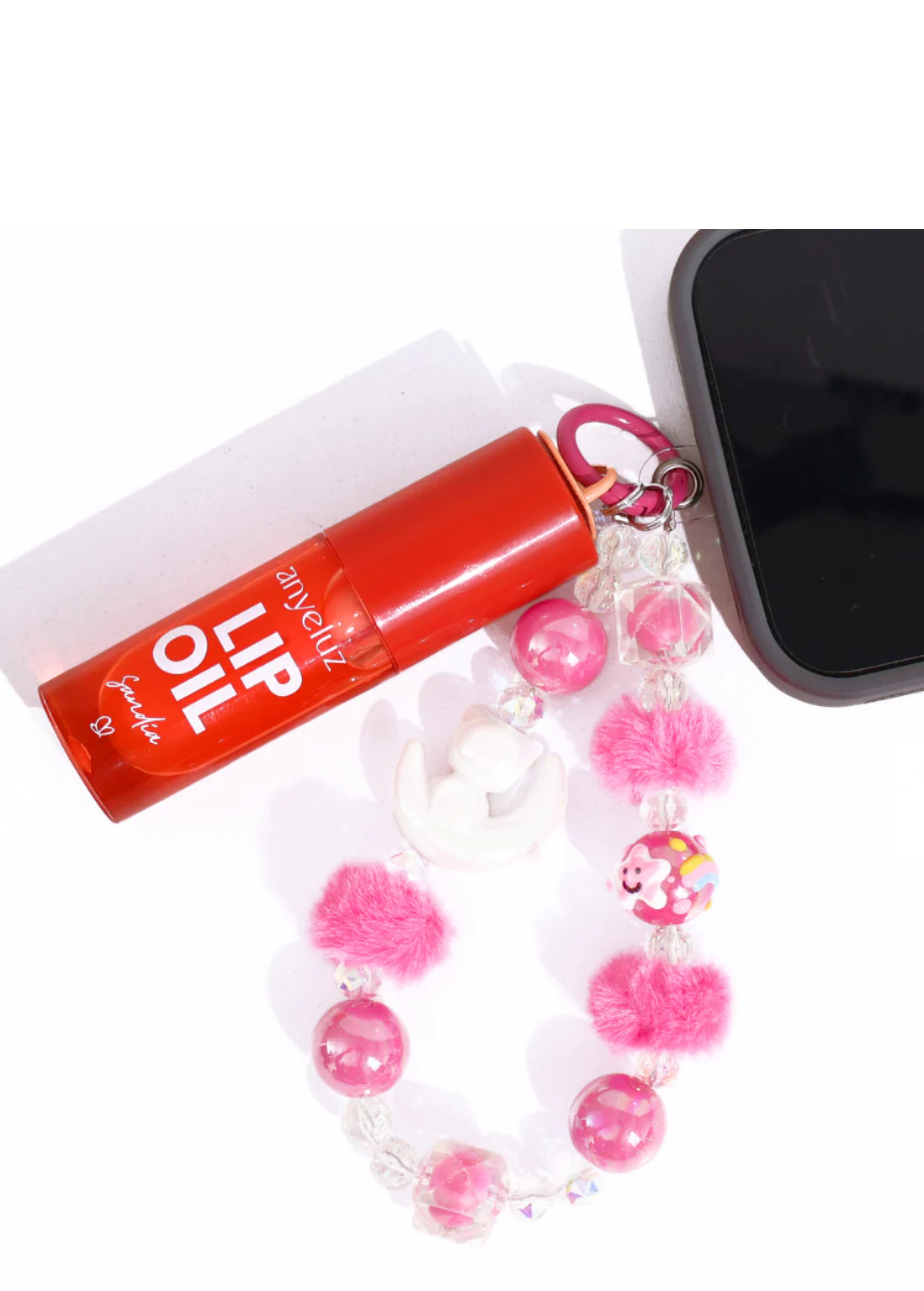 Lip Oil Anyeluz con Llavero - Glow Beauty Distribuidores Milagros