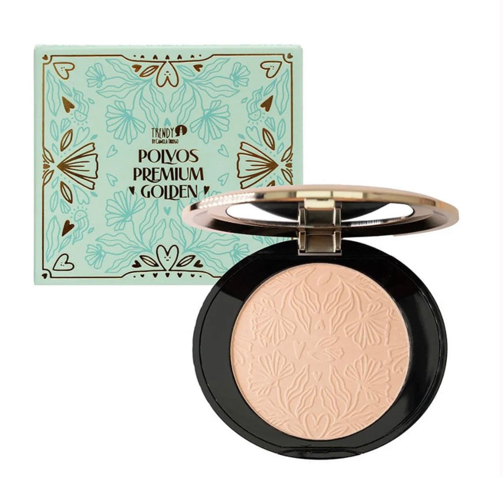 Polvos Compactos Golden Trendy