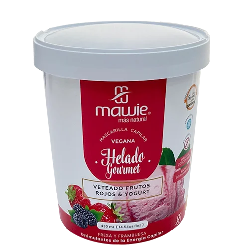 Helado Capilar Frutos Rojos Mawie 430 ml