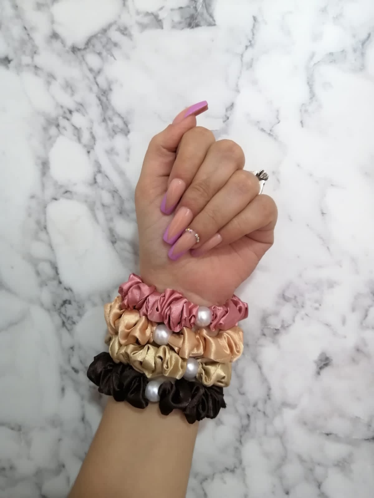 Scrunchies Mini Coachella - Glow Beauty Distribuidores Milagros