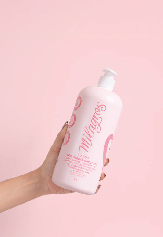 Crema Loción Hidratante Corporal Milagros - Glow Beauty Distribuidores Milagros
