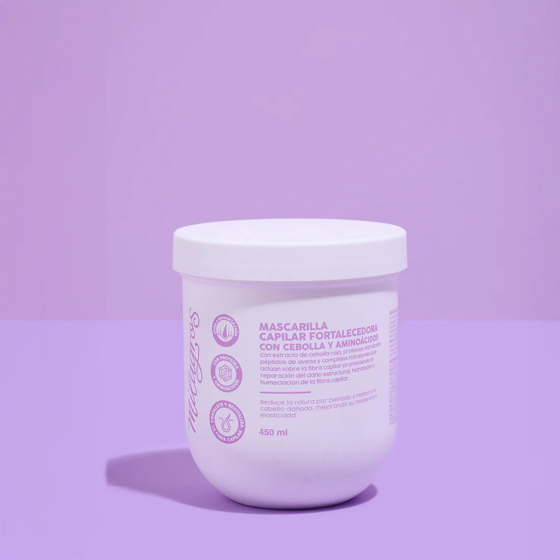Mascarilla Capilar Reparadora Intensiva con Cebolla y Péptidos Milagros 450 ml