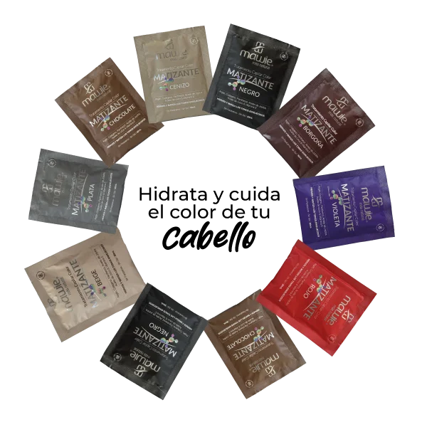 Tratamiento Capilar Color Matizante Mawie 30 ml