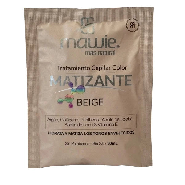 Tratamiento Capilar Color Matizante Mawie 30 ml