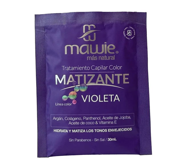 Tratamiento Capilar Color Matizante Mawie 30 ml