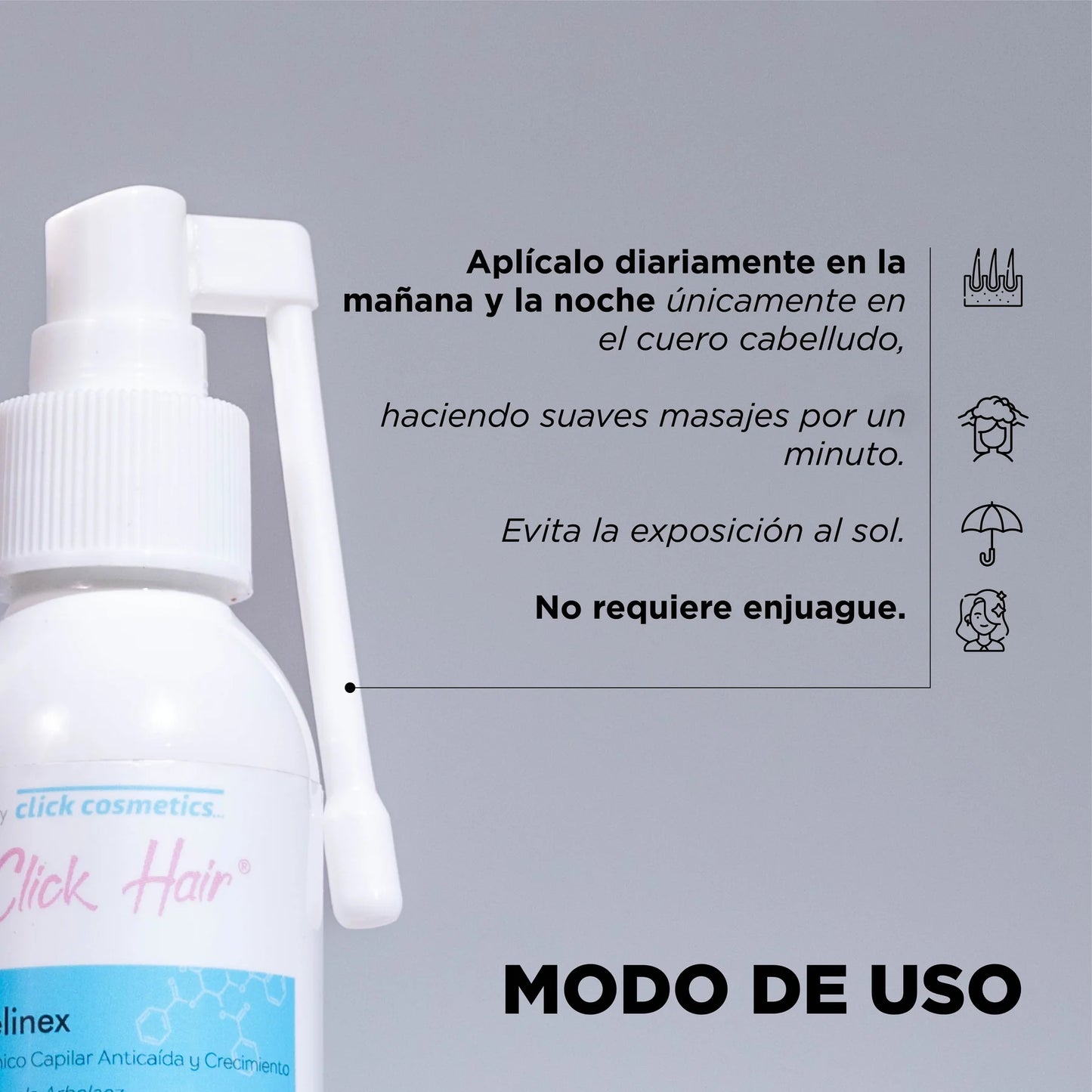 Pelinex Click Hair 120 ml