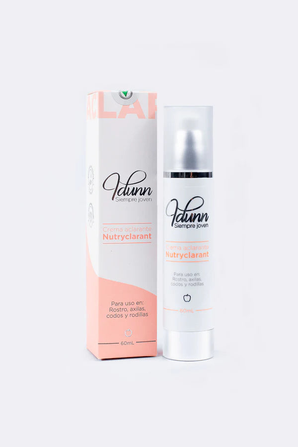 Nutryclarant Crema Aclarante Idunn Siempre Joven - Glow Beauty Distribuidores Milagros
