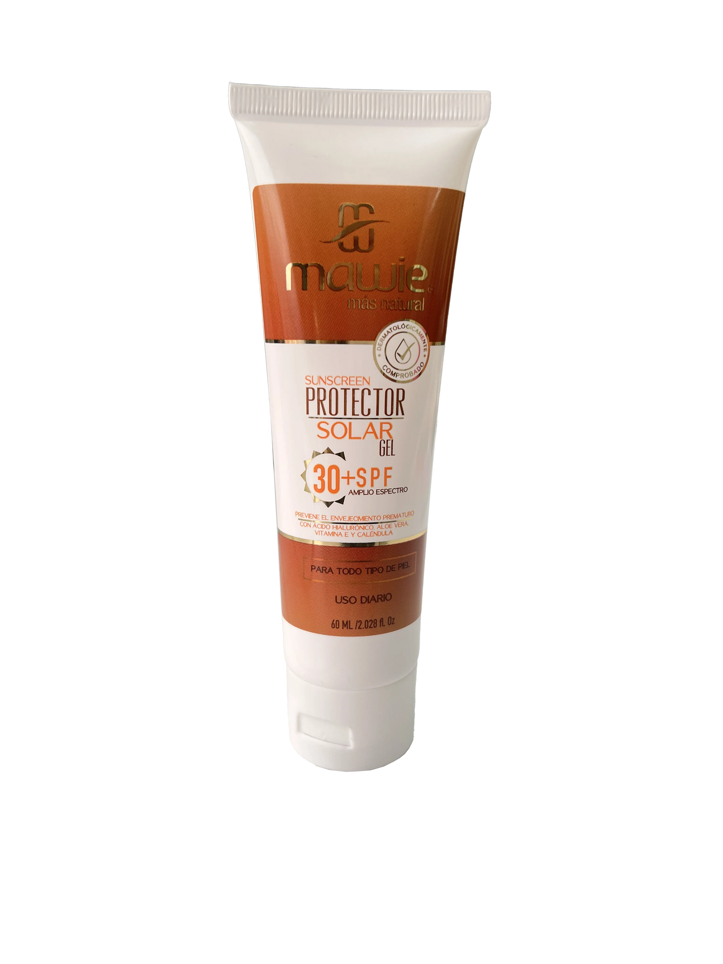 Protector Solar en Gel 30 SPF Mawie 60 ml