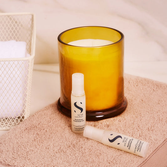Ampolleta Capilar Nutritive Essential Oil Semi Di Lino Alfaparf Milano 13 ml - Glow Beauty Distribuidores Milagros