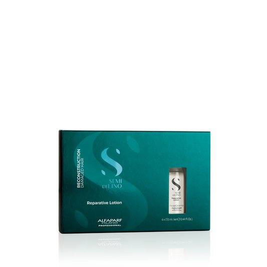 Ampolleta Capilar Reparative Lotion Semi Di Lino Alfaparf Milano 13 ml - Glow Beauty Distribuidores Milagros