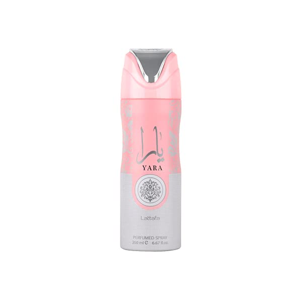 Spray Corporal Perfume Yara Rosa Lattafa 200 Ml