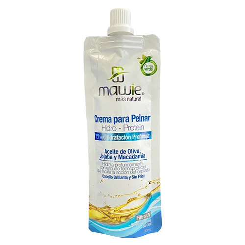 Sachet Crema para peinar Hidratacion Profunda Mawie 80ml