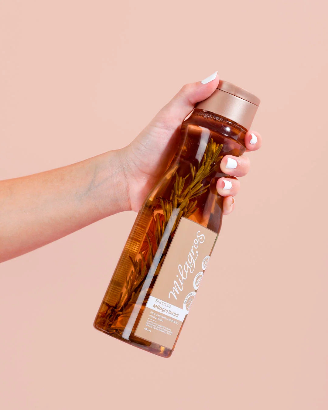 Shampoo Milagro Herbal Milagros 450 ml - Glow Beauty Distribuidores Milagros