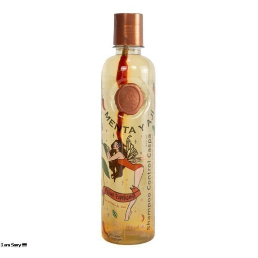 Shampoo Control Caspa con Menta y Aji Origen Botánico 400 ml