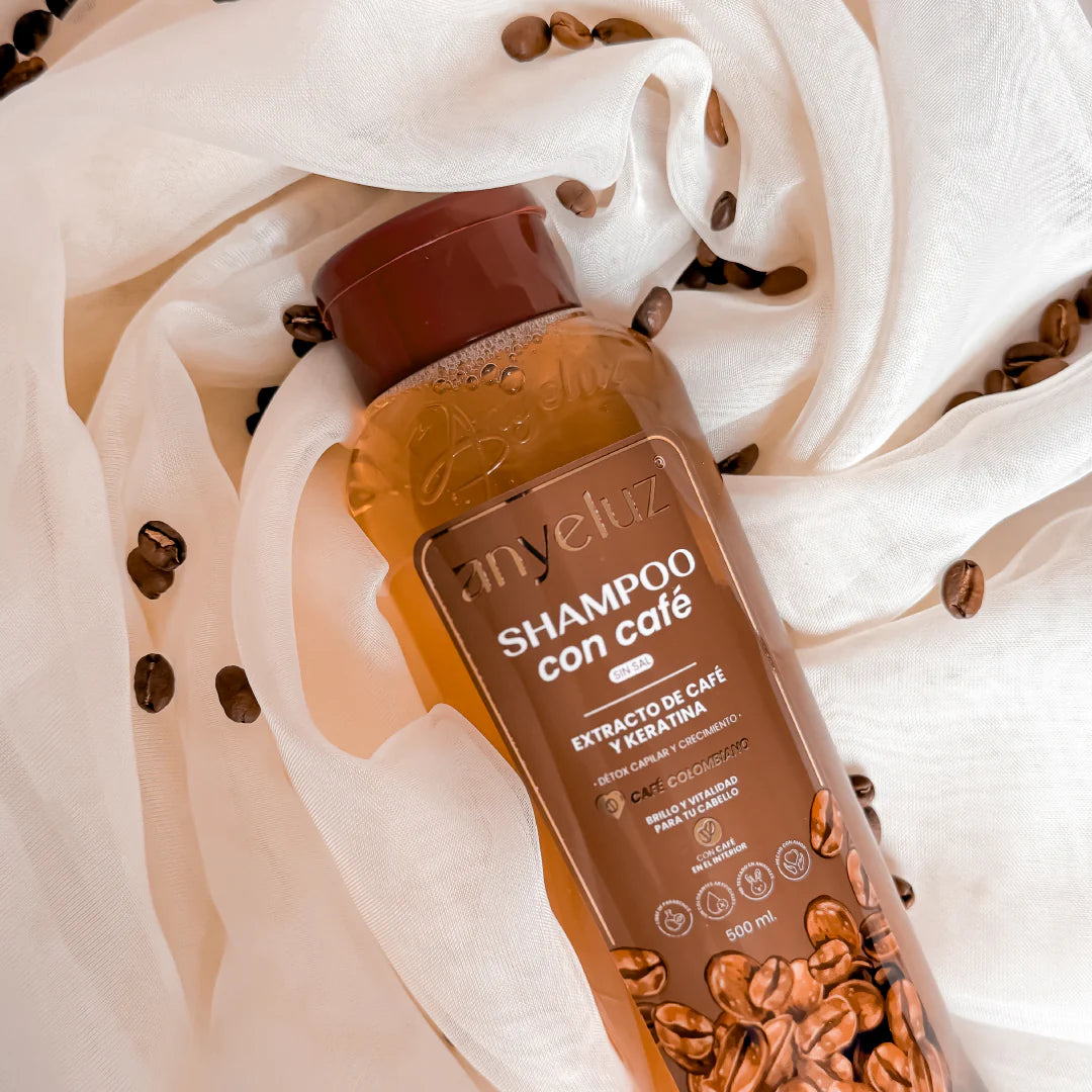 Shampo con Café 500 ml Anyeluz