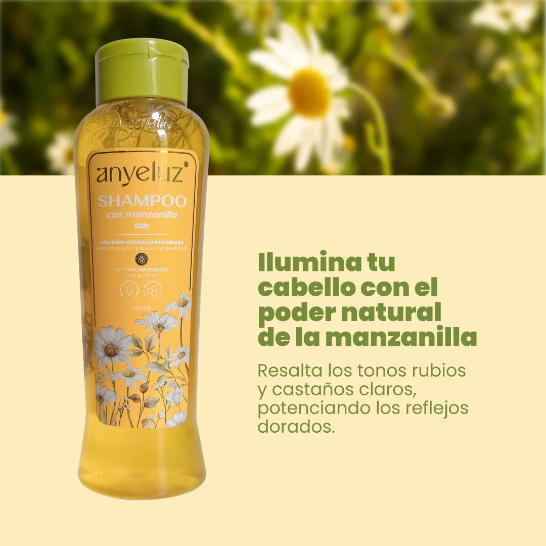 Shampo con Manzanilla 500 ml Anyeluz