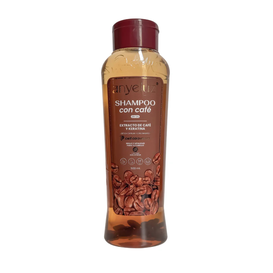 Shampo con Café 500 ml Anyeluz