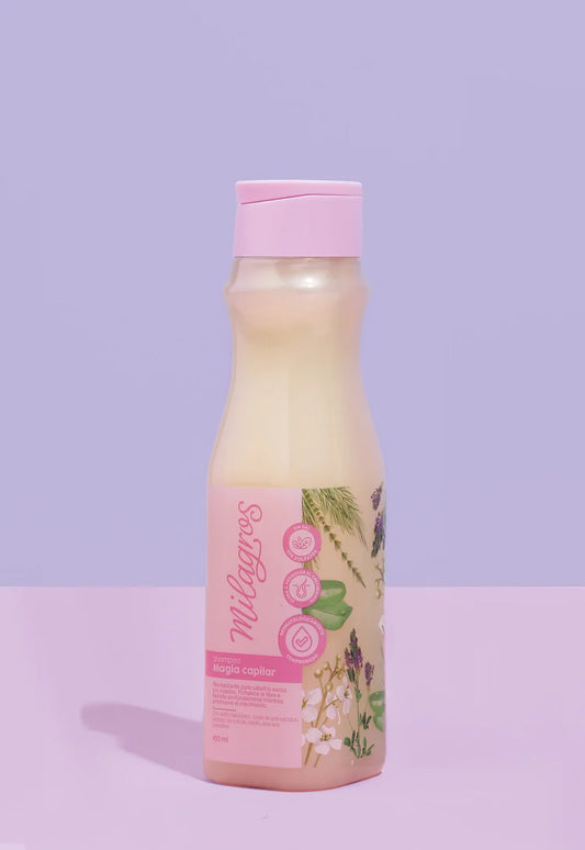 Shampoo Magia Capilar 450 ml  Milagros - Glow Beauty Distribuidores Milagros