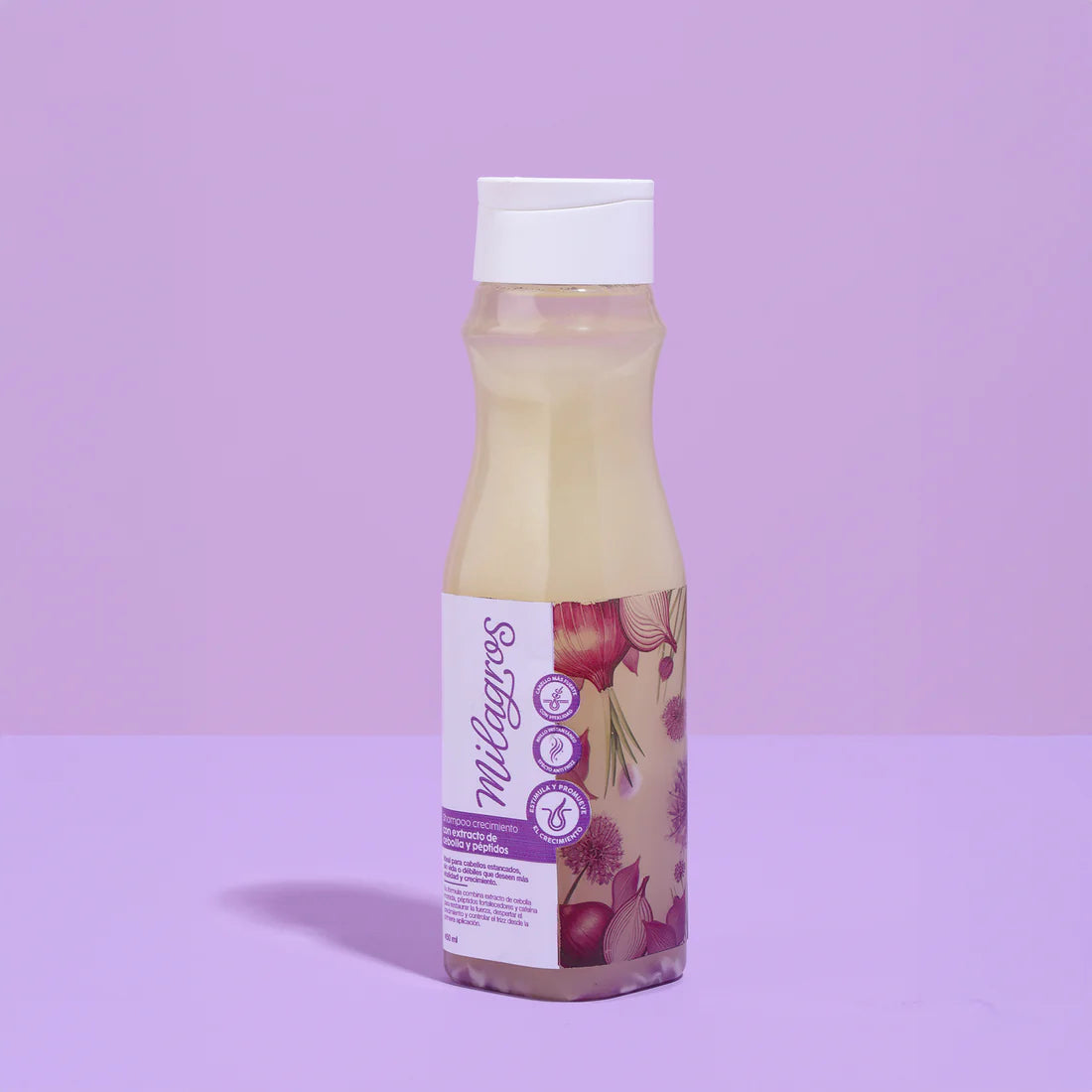 Shampoo Crecimiento con Cebolla y Péptidos Milagros 450 ml