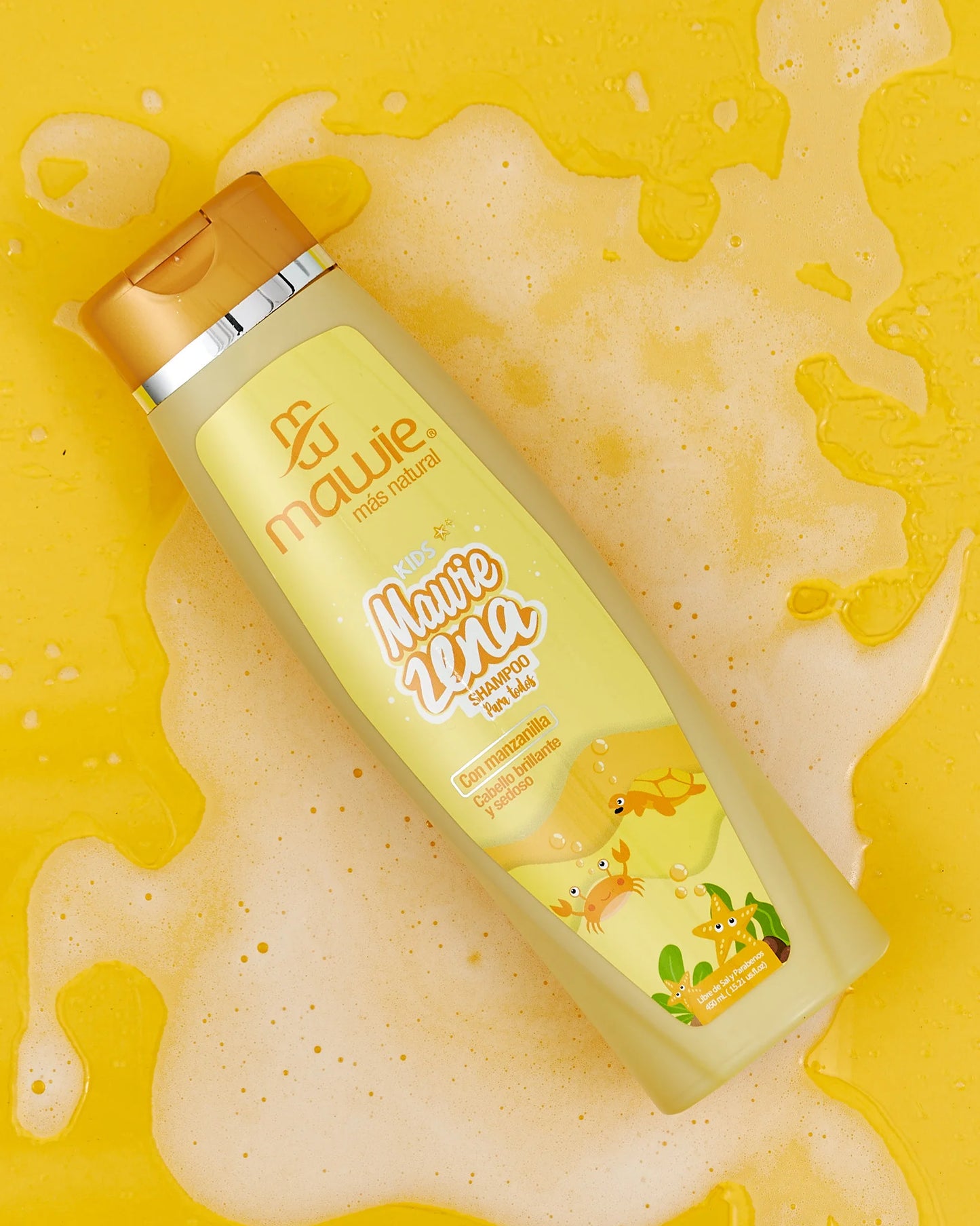 Shampoo Manzanilla Mawiezena 450 ml